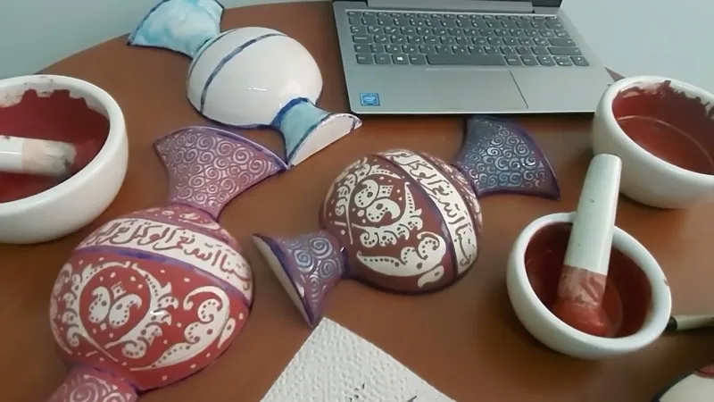 Still from “Spring in Varamin's Lustre Flowerpot” — a film by Abbas Akbari
